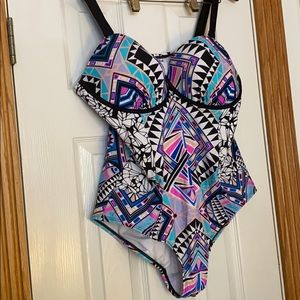 Woman’s one piece swimsuit